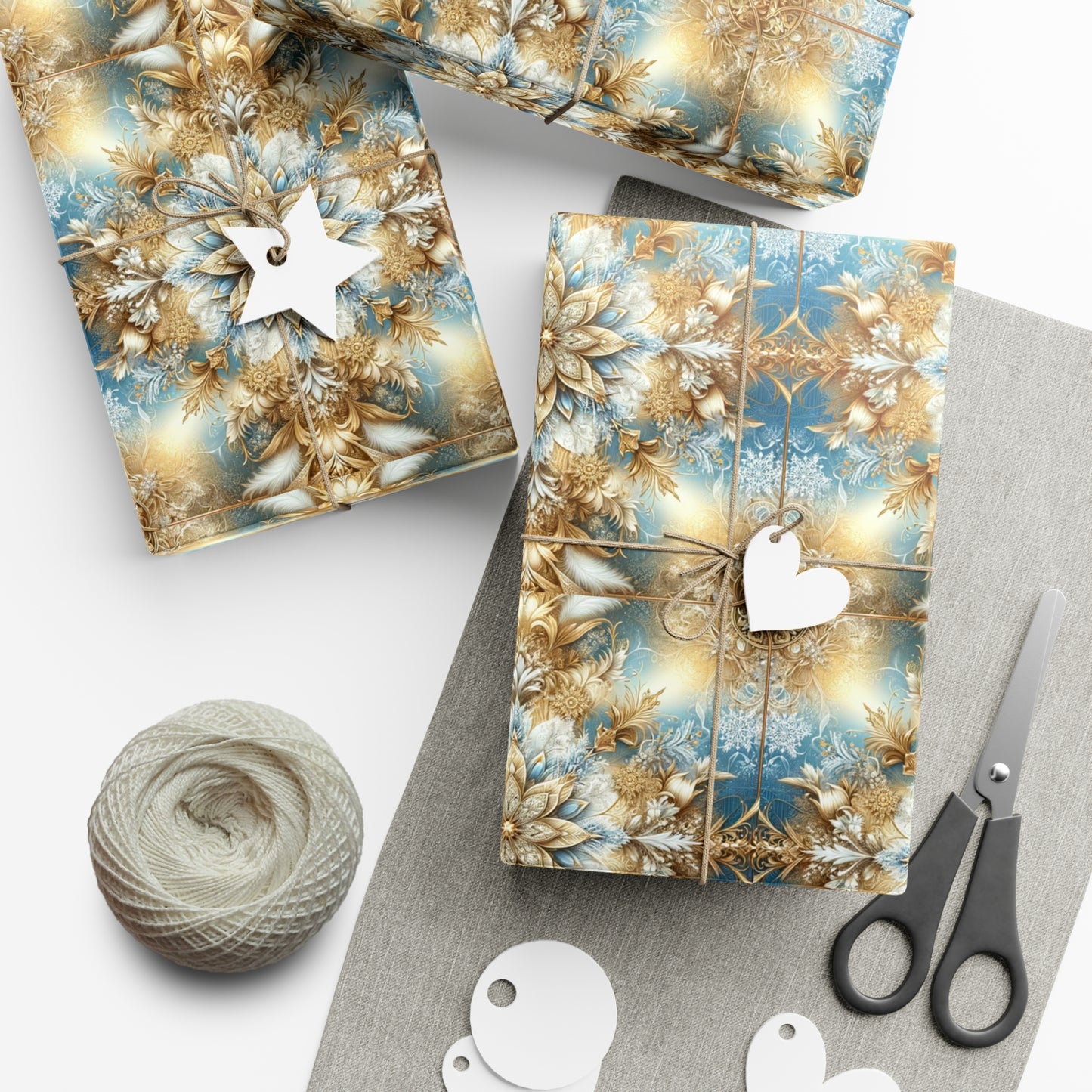 Gold - Gift Wrap Papers