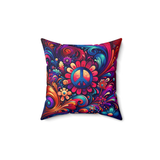 Spun Polyester Square Pillow