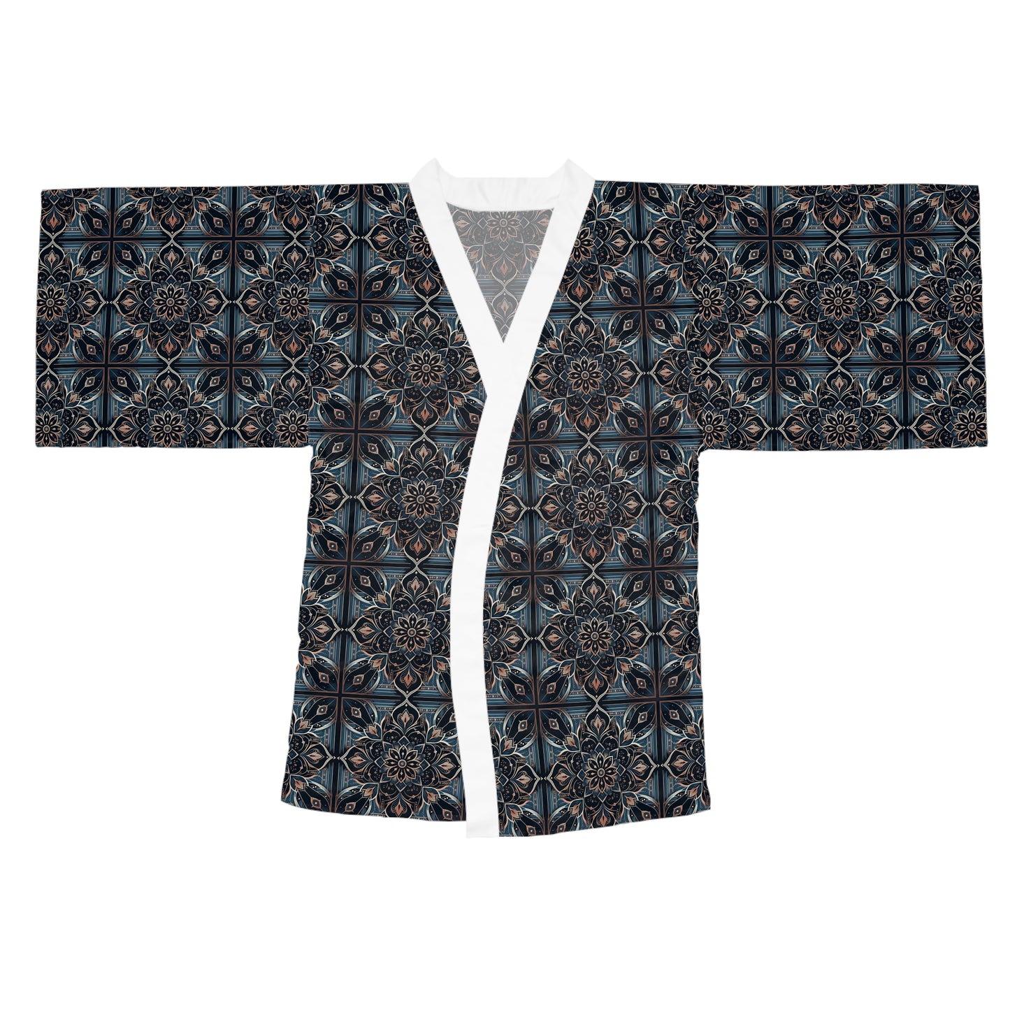 Long Sleeve Kimono Robe (AOP)