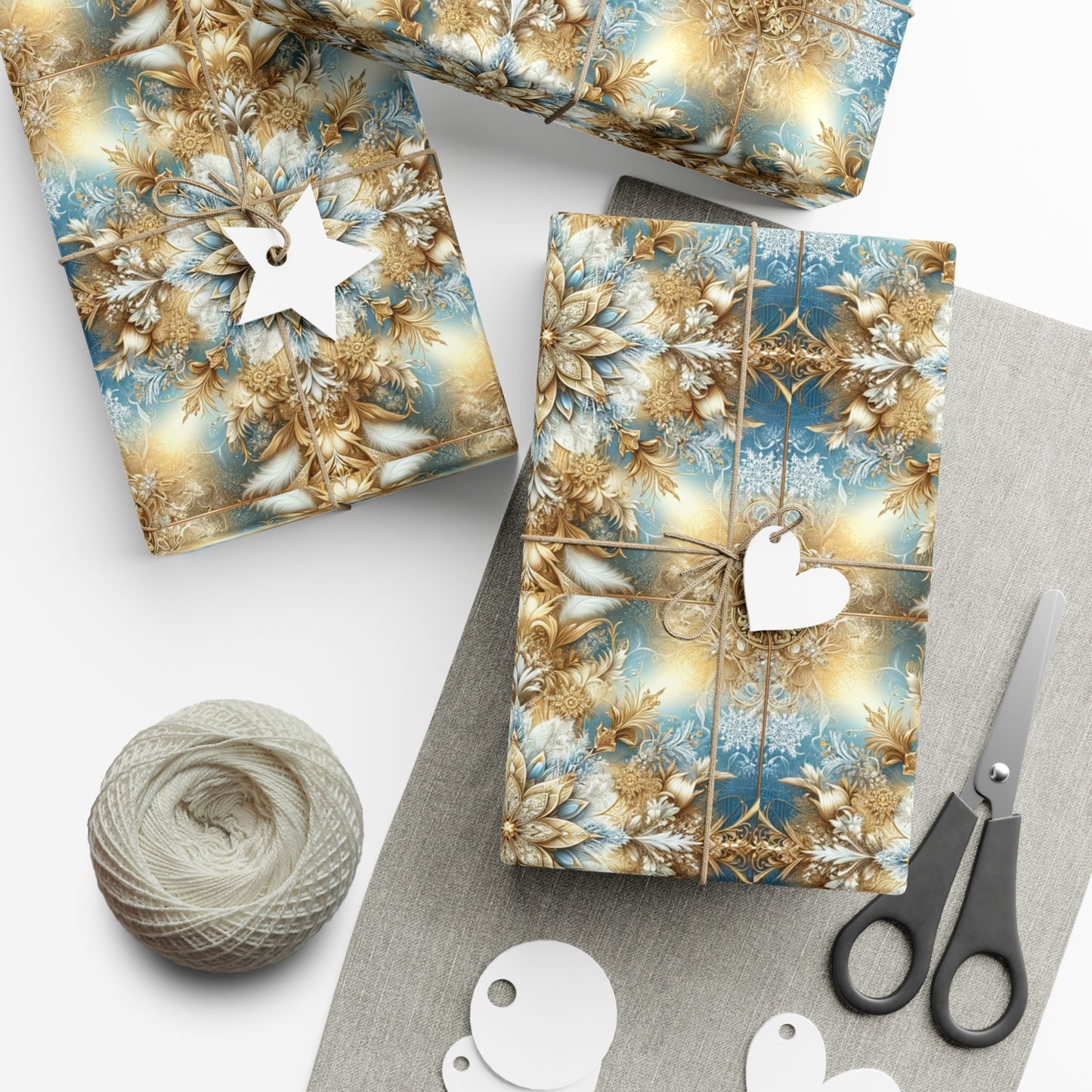 Gold - Gift Wrap Papers