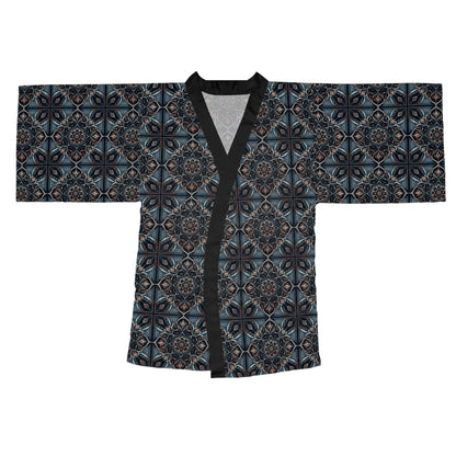 Long Sleeve Kimono Robe (AOP)