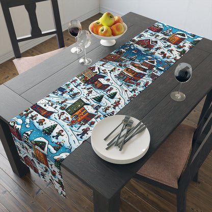 Winter Scene - Table Runner (Cotton, Poly)