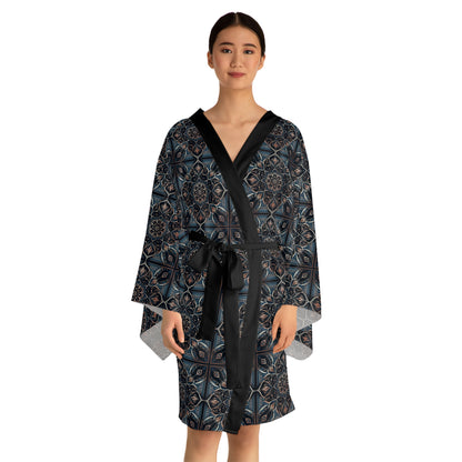 Long Sleeve Kimono Robe (AOP)