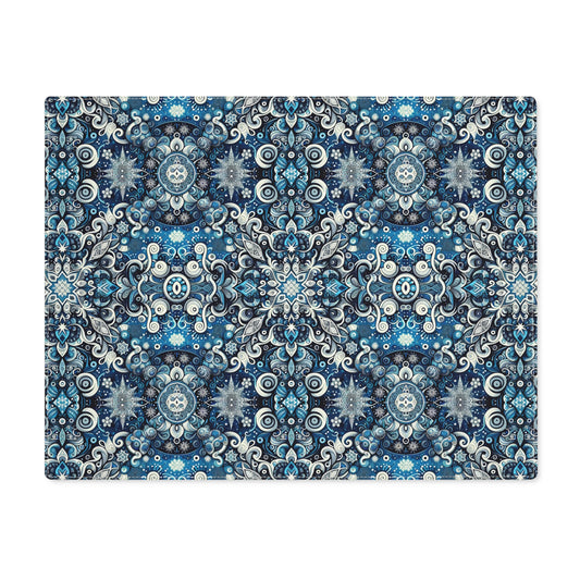 Christmas Blue - Placemat, 1pc